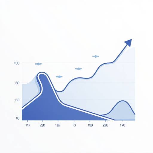 A stylized line graph showing a consistent upward trend in player engagement metrics, such as daily active users and average session length, over a three-year period for a popular live-service game.